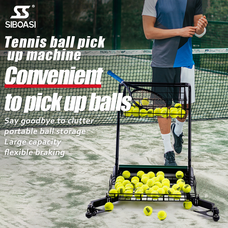 SIBOASI Fabrik Bestseller Automatischer Tennisball-Sammler Tennisball-Aufnahmemaschine S705T****^^^^ https://www.siboasi.com