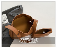 Kalanta 2025 Frauen Einkaufstasche Umhängetasche Frauen Handtaschen Schulter Eimer tasche Set Geldbörsen PU Trend Mode Daily Life Frauen tasche