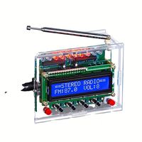 Nuevo Kit DIY de Radio Digital FM con Indicador de Nivel 51-MCU RDA5807, Soldado, Original, TJ-56-634