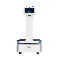 2026 Changjingxin F80 AGV industriel à levage, capacité 300 kg, véhicule guidé par laser, AMR sans rail, processeur Intel I5, métal