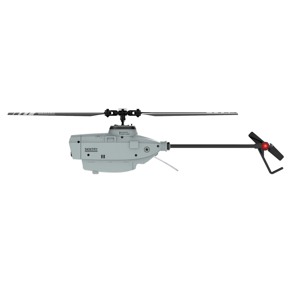 C127 Helicopter 2.4GHz RC Drone 720P Camera 6-Axis Wifi Sentry Helicopter Wide Angle Camera Single Paddle Without Ailerons Spy