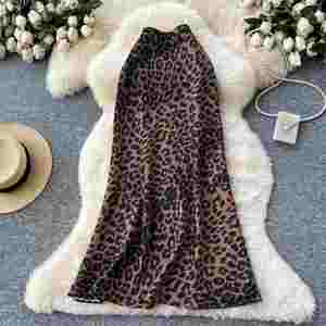 Falda lápiz de leopardo de verano para mujer, faldas casuales de cintura alta para chicas, ropa elegante para mujer, venta al por mayor - Product Image 2