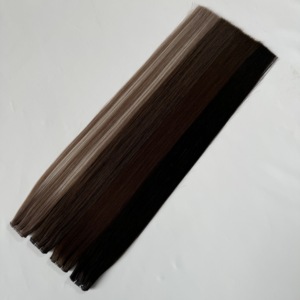 Sottile invisibile senza ritorno <span class=keywords><strong>capelli</strong></span> geniale trama Remy extension vergini - Product Image 1