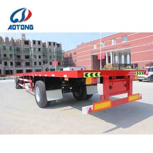 <span class=keywords><strong>Remorque</strong></span> agricole complète/2 essieux 3 essieux 20 tonnes Conteneur Attelage <span class=keywords><strong>Remorque</strong></span> à plateau complet - Product Image 3