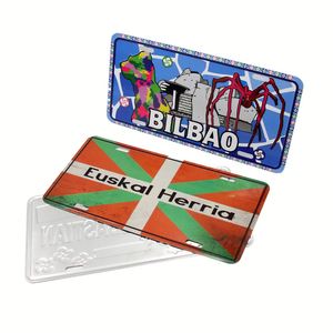 Nueva Placa Decorativa de Matrícula de Coche de Aluminio con Diseño en Relieve Personalizado, Estilo Europeo Americano - Product Image 4