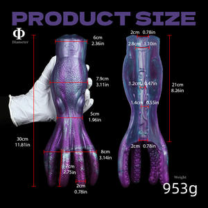 FAAK Large Fantasy Octopus Intimate Pocket Pussy Stroker Alat Masturbasi Pria dengan Pompa Vakum Penghisap Silikon - Product Image 5