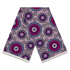 Vente en gros 100% coton Tissu africain imprimé à la cire dorée Tissu africain à la cire d'or véritable Tissu Textile Design Ghana <span class=keywords><strong>Pagne</strong></span> - Product Image 1