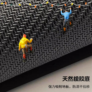 Tapete para encimera de cocina navideño de 40x60 cm, absorbente, aislante del calor, rectangular, de fibra de poliéster, para barra de bar - Product Image 4