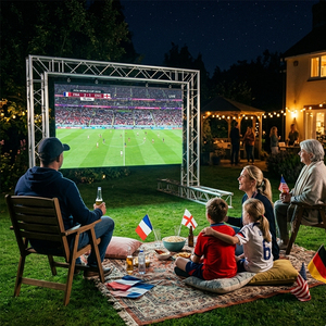 Pantalla LED COB para Exteriores de 5000 Nits para Entretenimiento en Azoteas y Patios, P6 P8 P10, Pantalla Digital Impermeable para Exteriores - Product Image 1