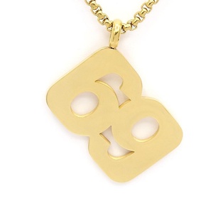 สร้อยคอแฟชั่น ชุบทอง 18K จี้เลข 69 สร้อยคอแบบสั่งทำ - Product Image 2