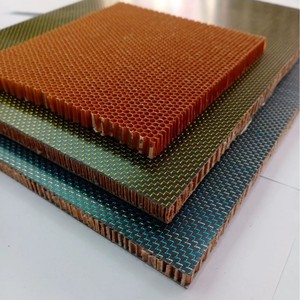 Panneau en nid d'abeille en fibre de carbone, léger, haute résistance, surface mate ou brillante - Product Image 2