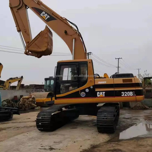 Excavatrice d'occasion abordable CAT 320B 320C, pelle hydraulique sur chenilles Caterpillar 320B de seconde main pour la vente mondiale - Product Image 3