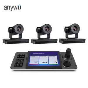Anywii触摸屏ptz控制器直播教堂广播设备SDI NDI PTZ摄像机4k多摄像机直播