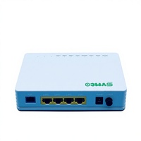 Terminal de Red Óptica FTTH XPON ONU GPON/EPON con 4 Puertos Gigabit Ethernet 4GE XPON ONU