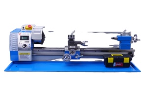 <span class=keywords><strong>Mini</strong></span> <span class=keywords><strong>tour</strong></span> à métaux manuel à double mandrin <span class=keywords><strong>Tour</strong></span> de réparation de tige à billes de piscine avec moteur sans balais de 900 watts Ventes directes d'usine - Product Image 2