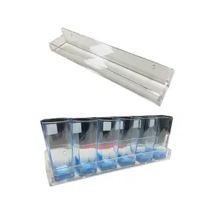 Küche Acryl halter Wand halterung Clear Acryl Display Rack Kühlschrank Regal für Cola Can Display