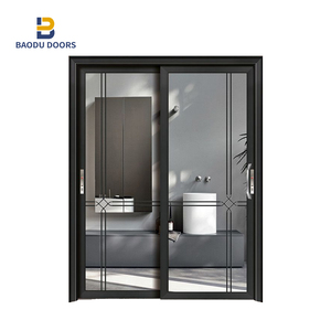 <span class=keywords><strong>Puerta</strong></span> <span class=keywords><strong>corredera</strong></span> <span class=keywords><strong>de</strong></span> <span class=keywords><strong>baño</strong></span>, diseño bonito, puertas <span class=keywords><strong>de</strong></span> vidrio baratas - Product Image 4