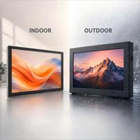 Écrans numériques LCD Sinmar pour menus, affichage intérieur/extérieur mural, signalétique numérique pour restaurants et food trucks