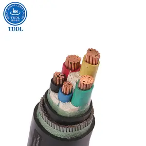 TDDL PVC Insulated 0.6/1kv supplier 70mm copper armoured fire retardant power cable