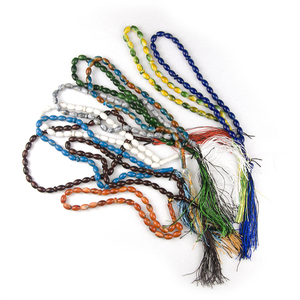 Bracelet de prière musulman en perles laquées, Tasbih, Misbaha, cadeaux du Ramadan - Product Image 5