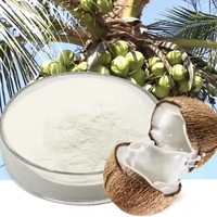 Poudre de noix de coco commerciale riche et lisse rentable