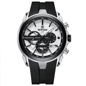 Reloj de Pulsera para Hombre REWARD 83046, Resistente al Agua 30M, Movimiento de Cuarzo de Alta Calidad, Manecillas Luminosas, Cronógrafo, Fecha - Product Image 5