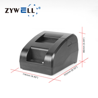 Impresora Térmica de Recibos y Facturas con Bluetooth y Wifi de 58mm, Impresora de Tickets para Tiendas, Restaurantes y Uso Médico, Venta al Por Mayor