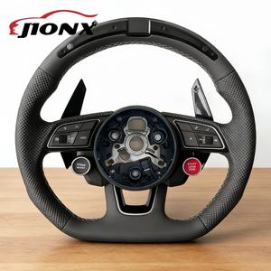 Venta Directa de Fábrica, Volante de Fibra de Carbono de Alta Gama para Audi <span class=keywords><strong>A4</strong></span> S4 A5 S5 B9, Accesorios para Automóviles - Product Image 3