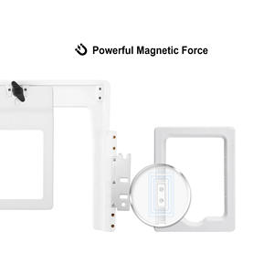 Aro de marco de bordado magnético 4 en 1 para bolsillos gorra calcetines mangas cortas tejidas para <span class=keywords><strong>Janome</strong></span> <span class=keywords><strong>MB4</strong></span> MB4S MB7 MB7S bordado - Product Image 5