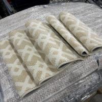 60*180 cm taille polypropylène BCF tufté Long coureur forte résistance Latex maison tapis rembourrage faible boucle Surface anti-dérapant