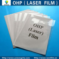 100 feuilles de film transparent A4 pour jet d'encre, feuilles de projecteur OHP transparentes en PET imperméables compatibles avec les encres pour salle de classe
