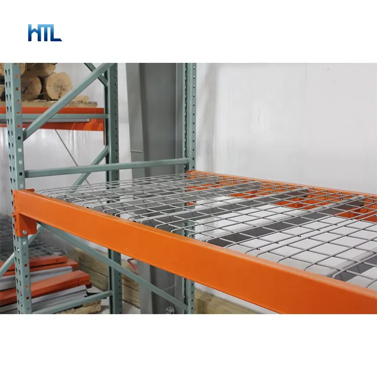 Pulver beschichtete Stahl industrie Step Beam Durable Shelf Divider Wire Decking