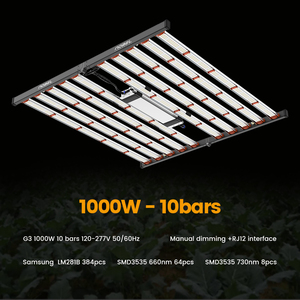 <span class=keywords><strong>Luces</strong></span> de Cultivo New Tech, Lámpara <span class=keywords><strong>LED</strong></span> Hidropónica Plegable de Aluminio de 720w 800w 1000w, <span class=keywords><strong>Luces</strong></span> <span class=keywords><strong>LED</strong></span> de Cultivo Atenuables para Horticultura - Product Image 2