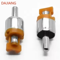 DAJIANG OEM personalizado chapado en oro RCA adaptador macho Audio Video enchufe Jack RCA conector macho para Cables AV