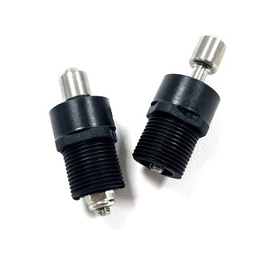 Adaptateur Wishbone pivotant pour bride <span class=keywords><strong>de</strong></span> mors en caoutchouc, marque OMER, en acier inoxydable, filetage 14 mm, diamètre 16 mm - Product Image 1