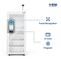 Armoire de stockage de colis en métal de plage en métal sûre intelligente de Rfid casier électronique de contrôle d'inventaire de Rfid casiers d'employé de RFID