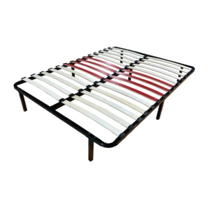 Nouveau cadre de <span class=keywords><strong>lit</strong></span> de plate-forme en métal de conception avec l'assemblage facile de lattes en bois - Product Image 1