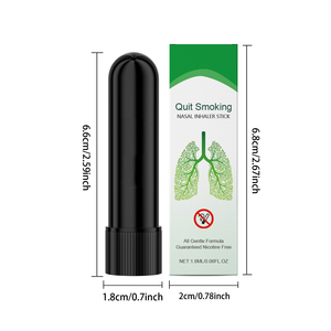 Oem Trung Quốc thảo dược bỏ hút thuốc mũi <span class=keywords><strong>inhaler</strong></span> Stick công thức nhẹ nhàng mùi hương tươi hỗ trợ cai thuốc lá Sản phẩm chăm sóc - Product Image 2