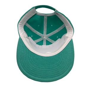 Casquette de baseball à profil bas, non structurée, à 6 panneaux, en coton recyclé écologique et durable, brodée, avec visière plate, vente en gros - Product Image 3