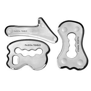 Alat Pijat Fascia Otot IASTM dari Baja Anti Karat dengan LOGO Kustom, Peralatan Terapi Fisik untuk Pijat GUA SHA - Product Image 5