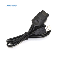 Câble de charge convertisseur 5 broches femelle vers USB mâle de 0,8 m pour manette de console Xbox One Xbox 360