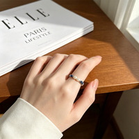 Elastischer Ring für Damen Weiße Natürliche Süßwasserperlen AA-Qualität Reisform Saatperlen Luxuriöser Stil Vielseitig für Alltag und Party