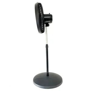 Ventilateur sur pied personnalisable à 5 pales, réglage <span class=keywords><strong>de</strong></span> la vitesse du vent sur trois niveaux, rotation à 70 degrés - Product Image 3