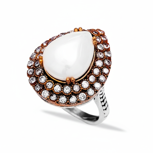 Turkish for Women Ottoman Design Wholesale Handcrafted Authentic <b>Silver</b> <b>Ring</b> <b>925</b> Sterling <b>Silver</b> Jewelry - Product Image 2