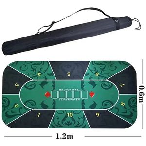 Tapete de Juego Personalizado Rectangular de 1.8m para Baccarat y Póker, Tapete de Espuma de Goma de 2mm de Grosor para Juegos de <span class=keywords><strong>Casino</strong></span> - Product Image 3