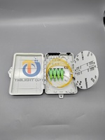 Kotak Terminal Serat Optik FTTH 4-Port ODF dengan Dukungan 5G untuk Jaringan FTTH FTTB FTTX