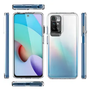 Shockproof Transparent Phone Case For Xiaomi Redmi Note 10 Clear Phone Cover Cases