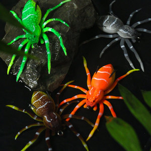 8cm 7g gros appâts souples artificiels flottant simulé <span class=keywords><strong>araignée</strong></span> forme grenouille leurres de pêche - Product Image 2
