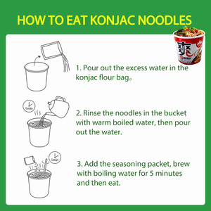 Produit <span class=keywords><strong>de</strong></span> konjac riche en sélénium <span class=keywords><strong>de</strong></span> la Chine 307g <span class=keywords><strong>de</strong></span> <span class=keywords><strong>vermicelles</strong></span> <span class=keywords><strong>de</strong></span> konjac sains et délicieux amincissant les nouilles instantanées <span class=keywords><strong>de</strong></span> konjac brûlant les graisses - Product Image 6