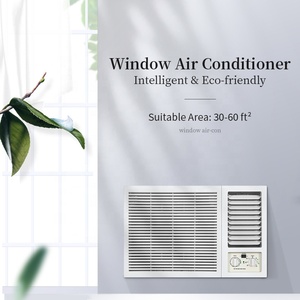 เครื่องปรับอากาศแบบติดหน้าต่างจีน ยี่ห้อ China Air Conditioner รุ่น All in One ใช้สารทำความเย็น R32/R410a ขนาด 9000 บีทียู 230 โวลต์ 50 เฮิรตซ์ แบบกลไก สีขาว - Product Image 5